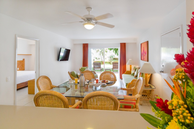 Living room Beachscape Kin Ha Villas & Suites Cancún Cancun