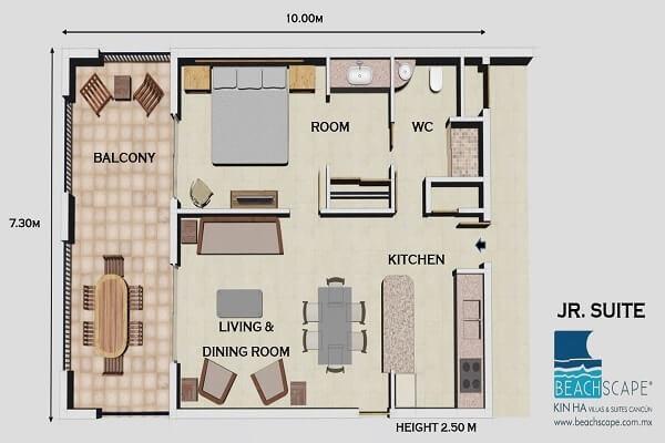 One bedroom Suite Ocean view Beachscape Kin Ha Villas & Suites Cancún Cancun One bedroom Suite Ocean view Beachscape Kin Ha Villas & Suites Cancún Cancun